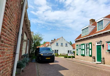 Routefoto bij kilometer 35,4