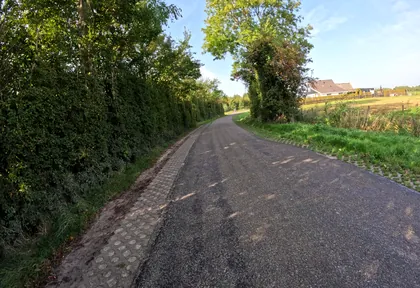 Routefoto bij kilometer 13,2