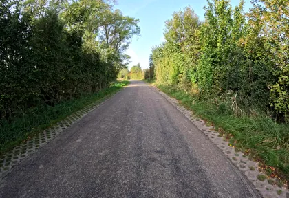 Routefoto bij kilometer 12,6