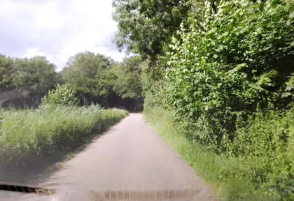 Routefoto bij kilometer 22,2