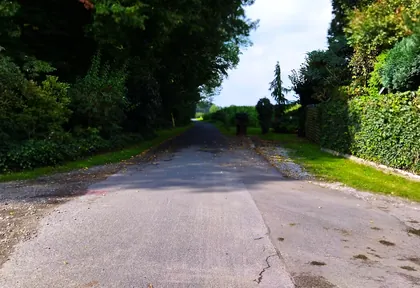 Streckenfoto bei Kilometer 26,4
