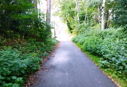 Streckenfoto bei Kilometer 25,8