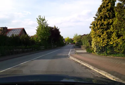 Streckenfoto bei Kilometer 17,2