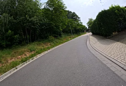 Streckenfoto bei Kilometer 13,8