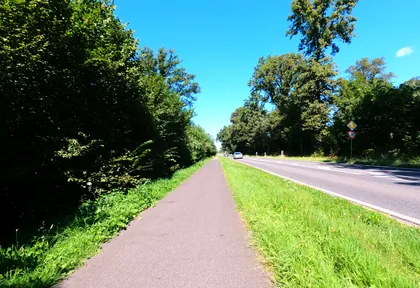 Streckenfoto bei Kilometer 6