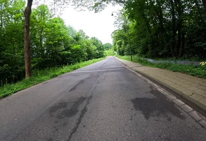 Streckenfoto bei Kilometer 21,6