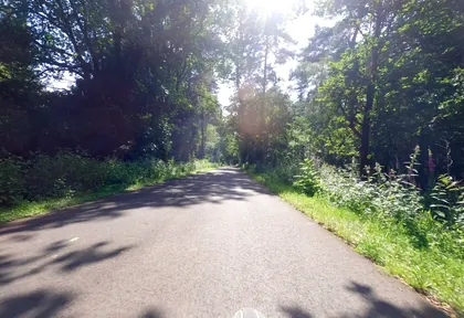 Streckenfoto bei Kilometer 6,4