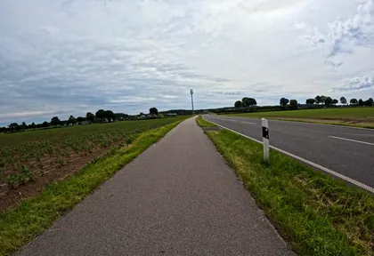 Streckenfoto bei Kilometer 12,4