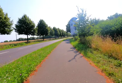 Streckenfoto bei Kilometer 18,1