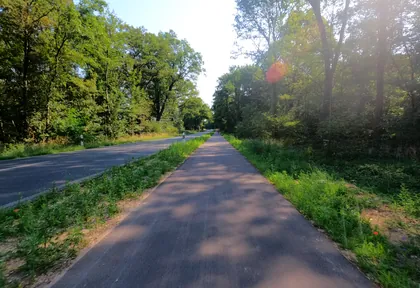 Streckenfoto bei Kilometer 17,6