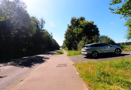 Streckenfoto bei Kilometer 20,2