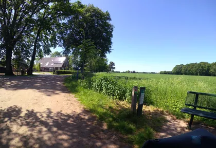 Routefoto bij kilometer 25,8