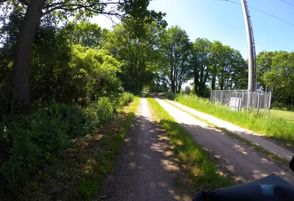 Routefoto bij kilometer 25,2