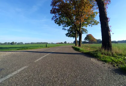 Routefoto bij kilometer 23,6