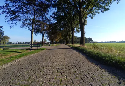 Routefoto bij kilometer 21,8