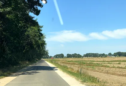 Streckenfoto bei Kilometer 8