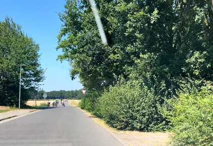 Streckenfoto bei Kilometer 6,2