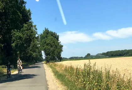 Streckenfoto bei Kilometer 8,6