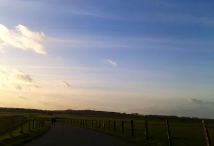 Streckenfoto bei Kilometer 27,9