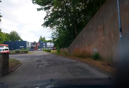 Streckenfoto bei Kilometer 11,8