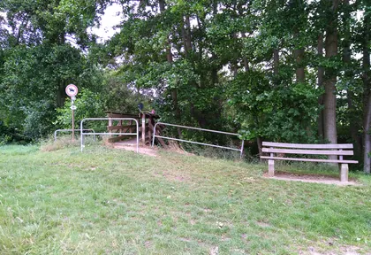 Streckenfoto bei Kilometer 4,6