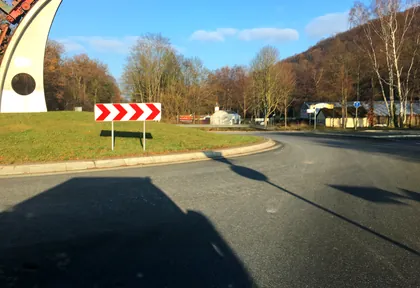 Streckenfoto bei Kilometer 13