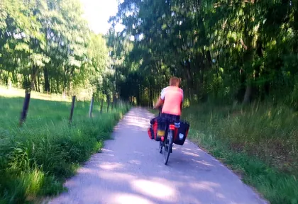 Streckenfoto bei Kilometer 19