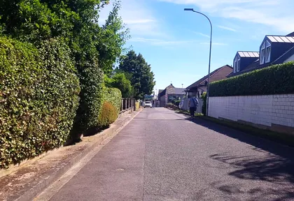 Streckenfoto bei Kilometer 20,6