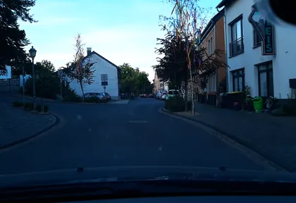 Streckenfoto bei Kilometer 10,9