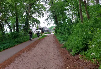Route photo at kilometre 3.6
