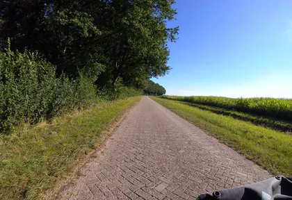 Route photo at kilometre 21