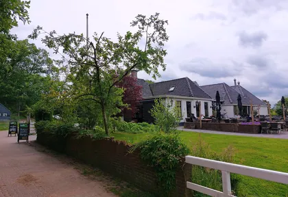 Route photo of Zuidlaren, Drentsche Aa and three churches