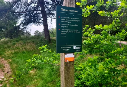 Route photo at kilometre 7.7