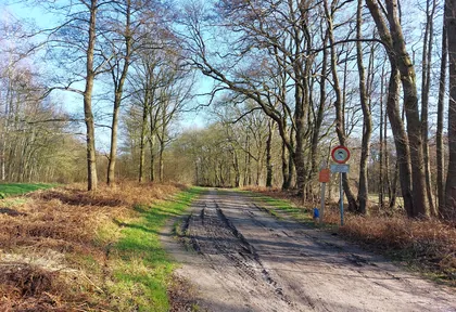 Route photo at kilometre 6.6